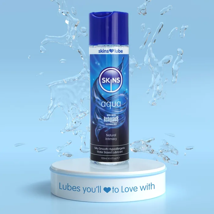 Lubricants Skins Skins Aqua Water Based Lubricant 250ml
