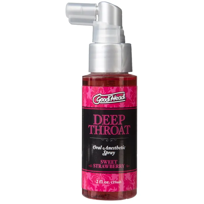 Male Sex Toys Doc Johnson Good Head Deep Throat Spray Sweet Strawberry