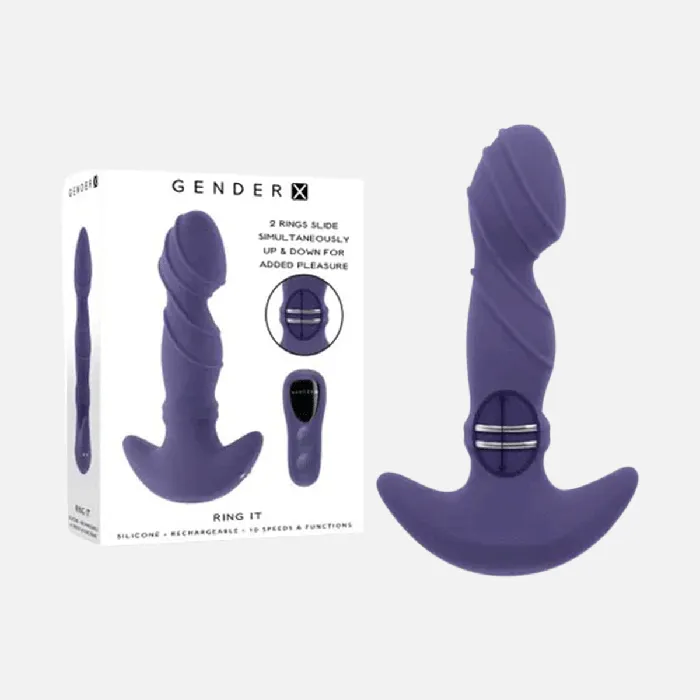 Male Sex Toys Gender X Gender X Ring It Anal Vibrator with Wireless Remote Male Sex Toys Gender X Gender X Ring It Anal Vibrator with Wireless Remote