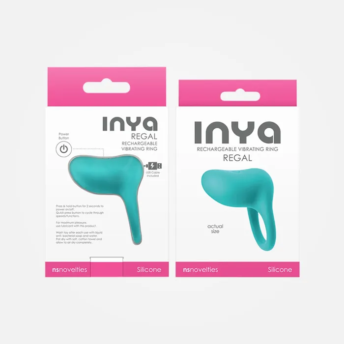 Male Sex Toys INYA Regal Rechargable Vibrating Pleasure Ring NS Novelties Male Sex Toys INYA Regal Rechargable Vibrating Pleasure Ring NS Novelties