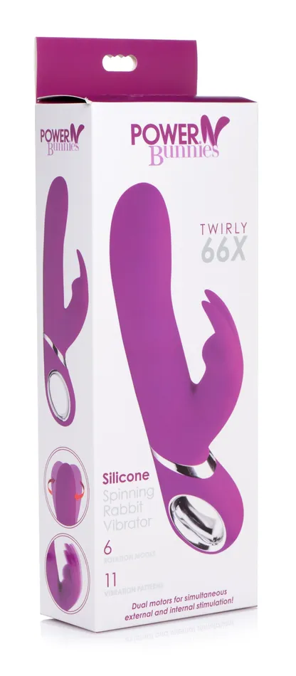 Male Sex Toys Power Bunnies Power Bunnies Twirly 66x