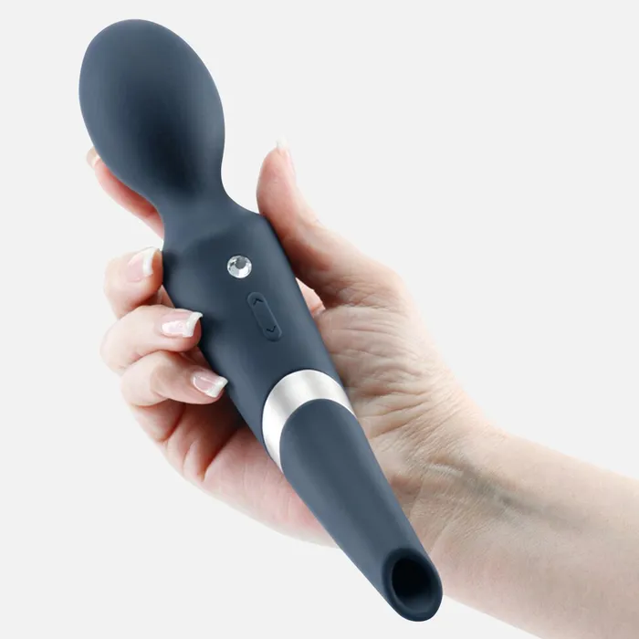 NS Novelties Vibrators Sugar Pop Aurora Blue Wand Vibrator NS Novelties Vibrators Sugar Pop Aurora Blue Wand Vibrator
