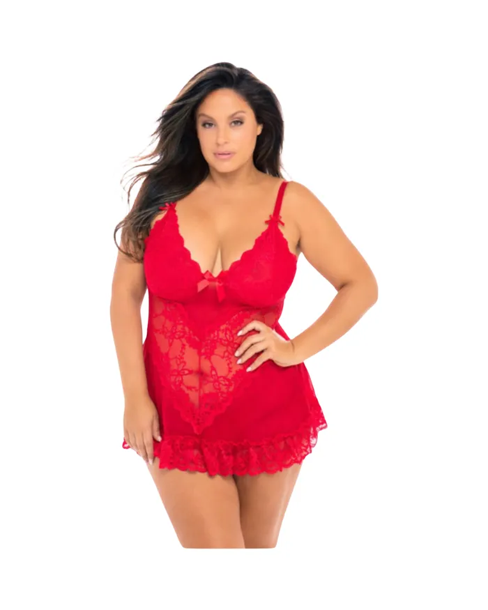 Ohlala Cherie Anal Playtime Babydoll Set