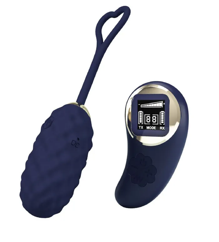 Pretty Love Female Sex Toys Vivian Remote Control Vibrating Egg Blue