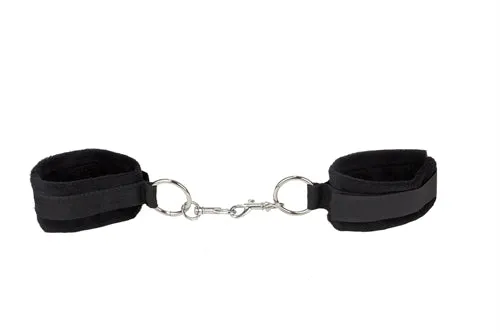 Shots Anal Velcro Cuffs Black