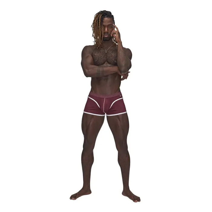 Sport Mesh Sport Short Medium Burgundy Male Power Anal