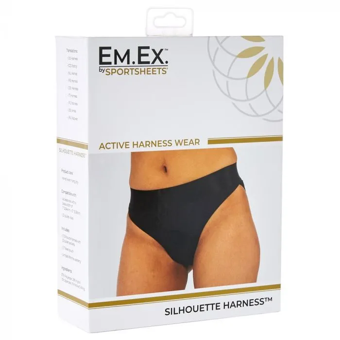Sportsheets EmEx Active Harness Wear Silhouette XS ItsForMyFriend Female Sex Toys
