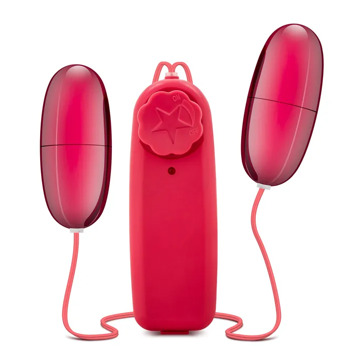 Vibrators Blush B Yours Double Pop Eggs Cerise