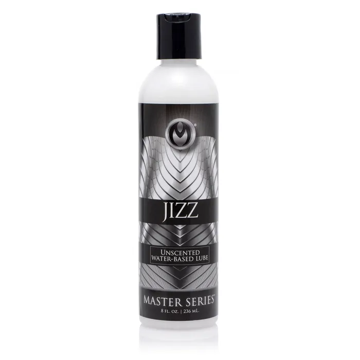 Vibrators XR Brands Jizz Unscented WaterBased Lube 8 Oz