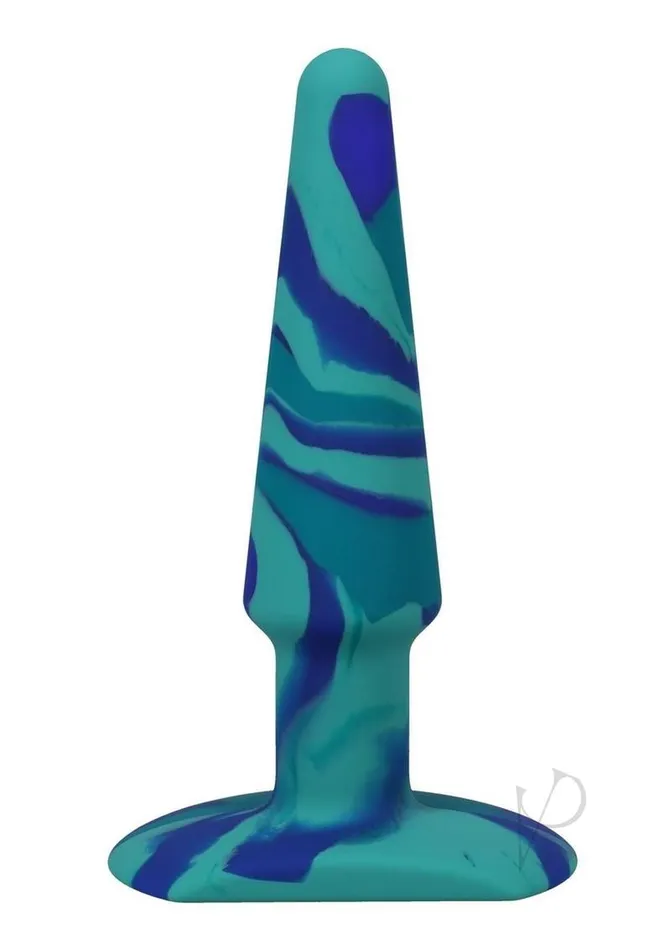Anal A Play APlay Groovy Silicone Anal Plug 5in Blue Anal A Play APlay Groovy Silicone Anal Plug 5in Blue