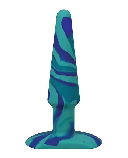 Anal A Play APlay Groovy Silicone Anal Plug 5in Blue Anal A Play APlay Groovy Silicone Anal Plug 5in Blue