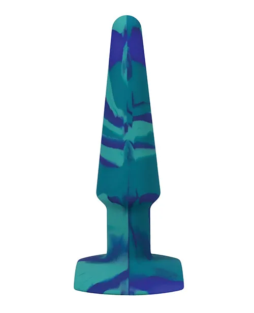 Anal A Play APlay Groovy Silicone Anal Plug 5in Blue Anal A Play APlay Groovy Silicone Anal Plug 5in Blue