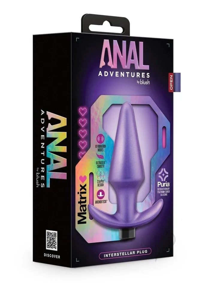 Anal Adventures Matrix Interstellar Plug Rechargeable Silicone Anal Plug Astro Violet Anal Adventures Anal Anal Adventures Matrix Interstellar Plug Rechargeable Silicone Anal Plug Astro Violet Anal Adventures Anal