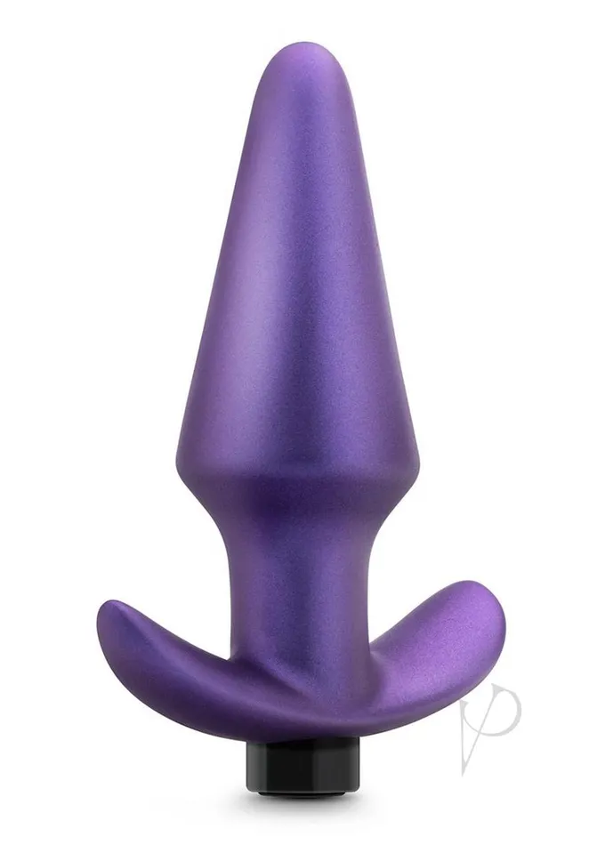 Anal Adventures Matrix Interstellar Plug Rechargeable Silicone Anal Plug Astro Violet Anal Adventures Anal