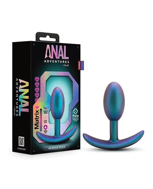Anal Anal Adventures Anal Adventures Matrix Nebula Plug Silicone Anal Plug Lunar Blue Anal Anal Adventures Anal Adventures Matrix Nebula Plug Silicone Anal Plug Lunar Blue