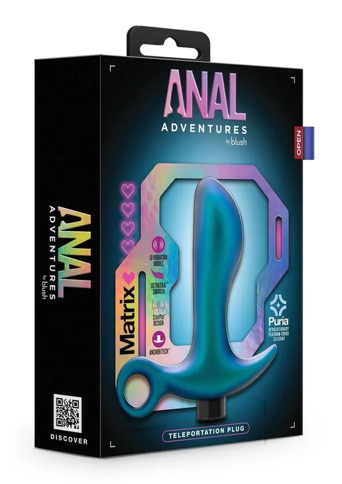 Anal Anal Adventures Matrix Teleportation Plug Rechargeable Silicone Anal Plug Lunar Blue Anal Adventures Anal Anal Adventures Matrix Teleportation Plug Rechargeable Silicone Anal Plug Lunar Blue Anal Adventures