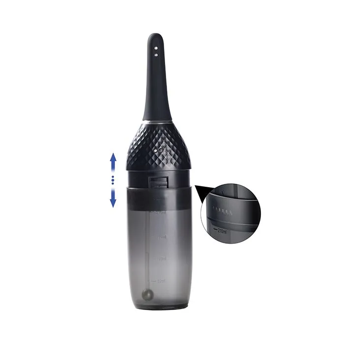 Anal Honey Play Box Auto Bulb Auto Spray Enema Black