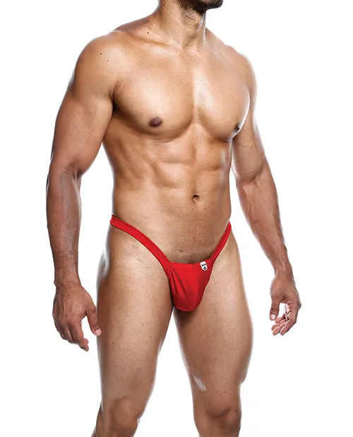 Anal Malebasics Male Basics Y Buns Thong Red MD Anal Malebasics Male Basics Y Buns Thong Red MD