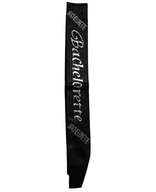 Anal Omg International Bachelorette Non Flashing Sash Black