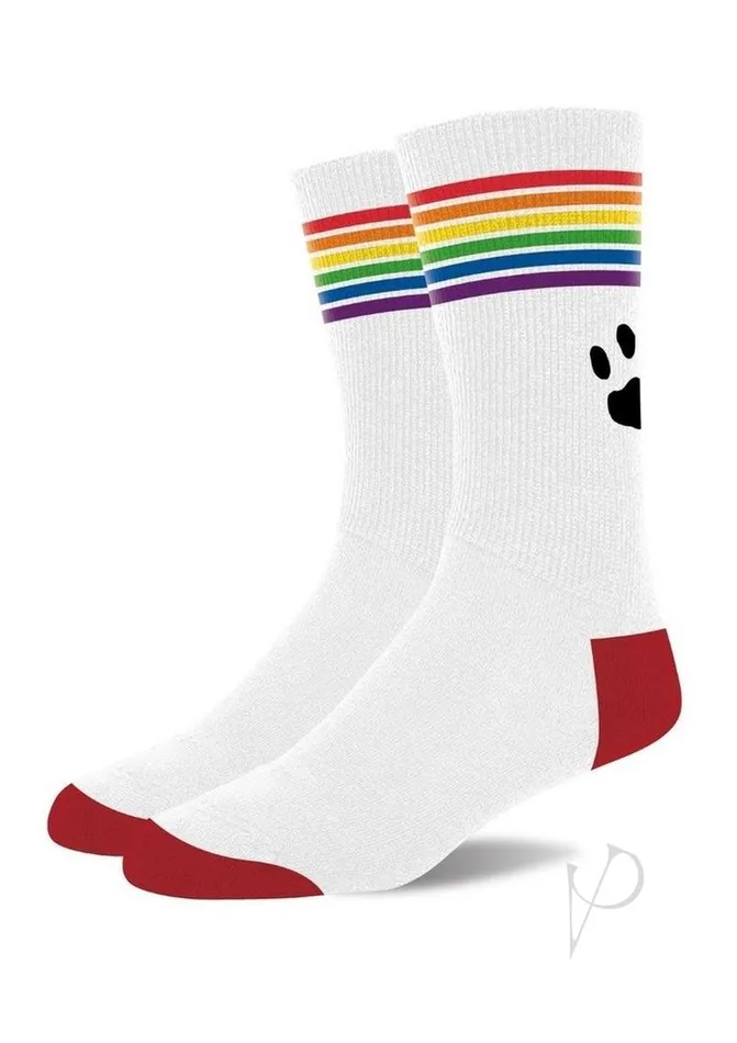 Anal Prowler Prowler Pride Socks WhiteRainbow