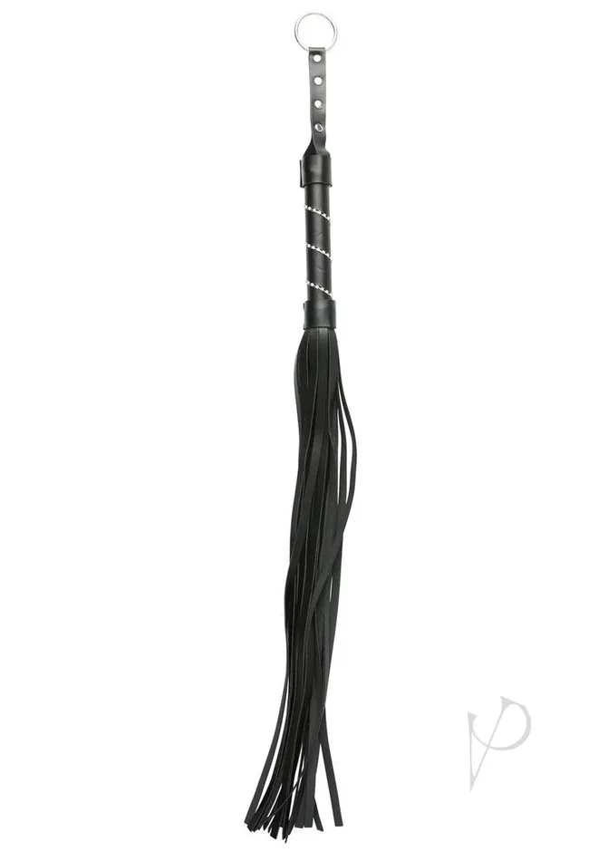 Anal Sex And Mischief Sex and Mischief Jeweled Flogger Black