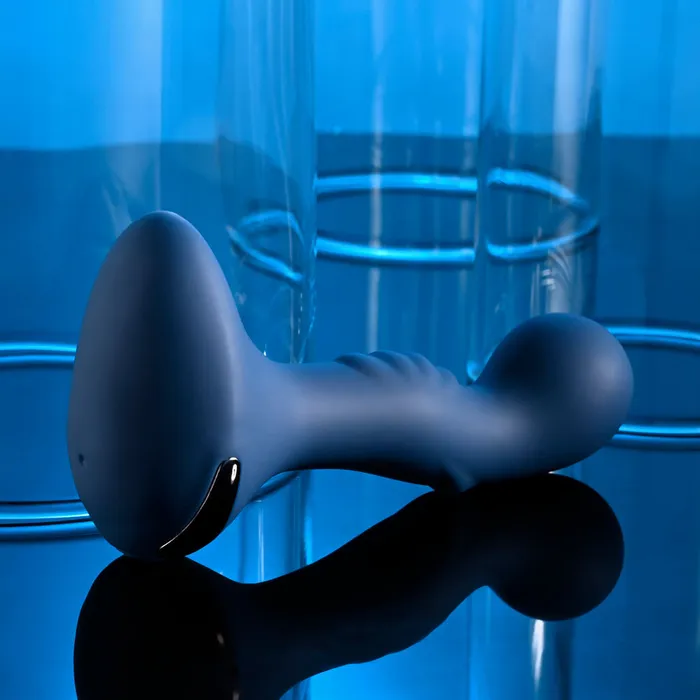 Anal Zero Tolerance Zero Tolerance Blue Oasis Vibrating Anal Plug