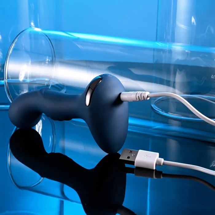 Anal Zero Tolerance Zero Tolerance Blue Oasis Vibrating Anal Plug