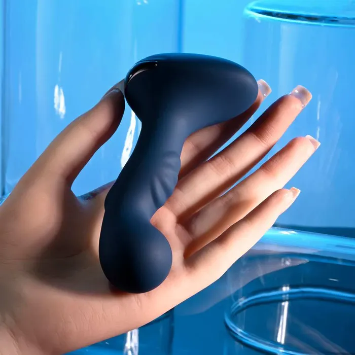 Anal Zero Tolerance Zero Tolerance Blue Oasis Vibrating Anal Plug