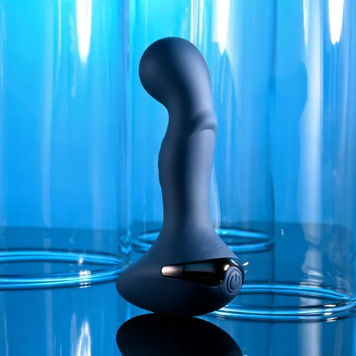 Anal Zero Tolerance Zero Tolerance Blue Oasis Vibrating Anal Plug
