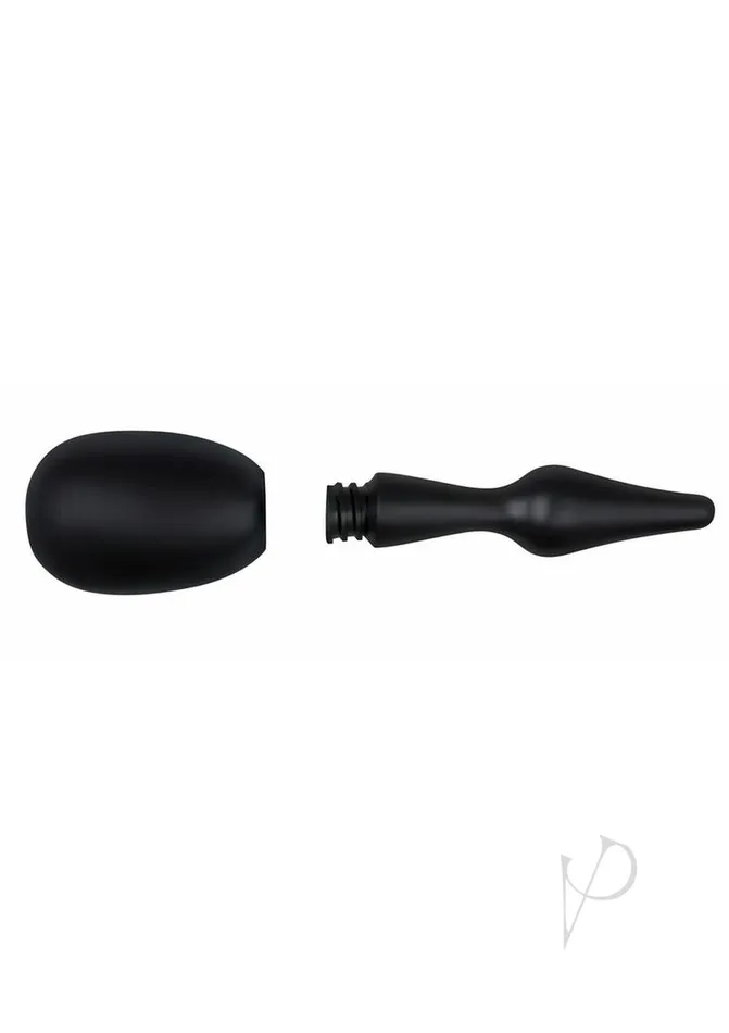 Aqua Clean Anal AquaClean 150ML One Way Valve Douche with Butt Plug Nozzle Black Aqua Clean Anal AquaClean 150ML One Way Valve Douche with Butt Plug Nozzle Black