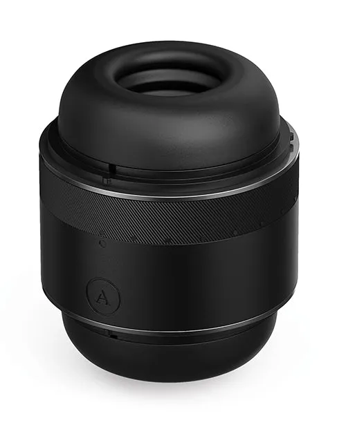 Arcwave Male Sex Toys Arcwave Voy Silicone Dual End Adjustable Compact Stroker BlackGrey