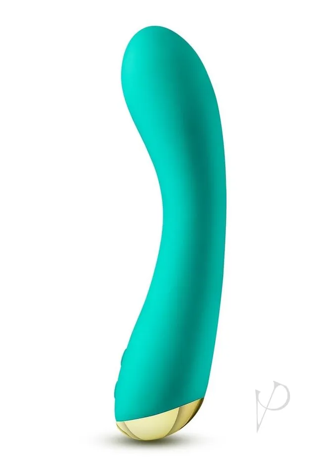 Aria Vibrators Aria Luscious AF Silicone Vibrator Teal
