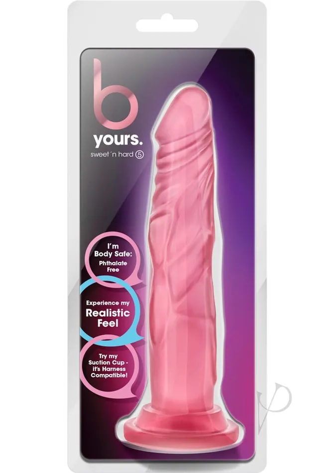 B Yours Dildos B Yours Sweet N Hard 5 Dildo 75in Pink