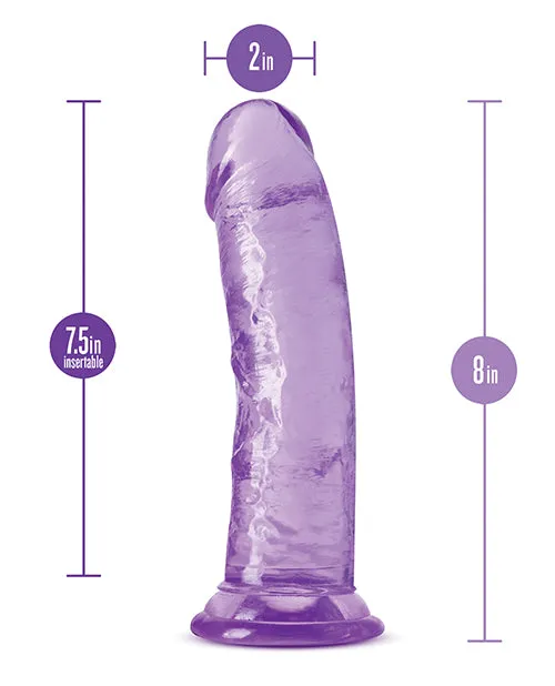 B Yours Plus Roar n Ride Realistic Dildo 8in Purple B Yours Female Sex Toys B Yours Plus Roar n Ride Realistic Dildo 8in Purple B Yours Female Sex Toys