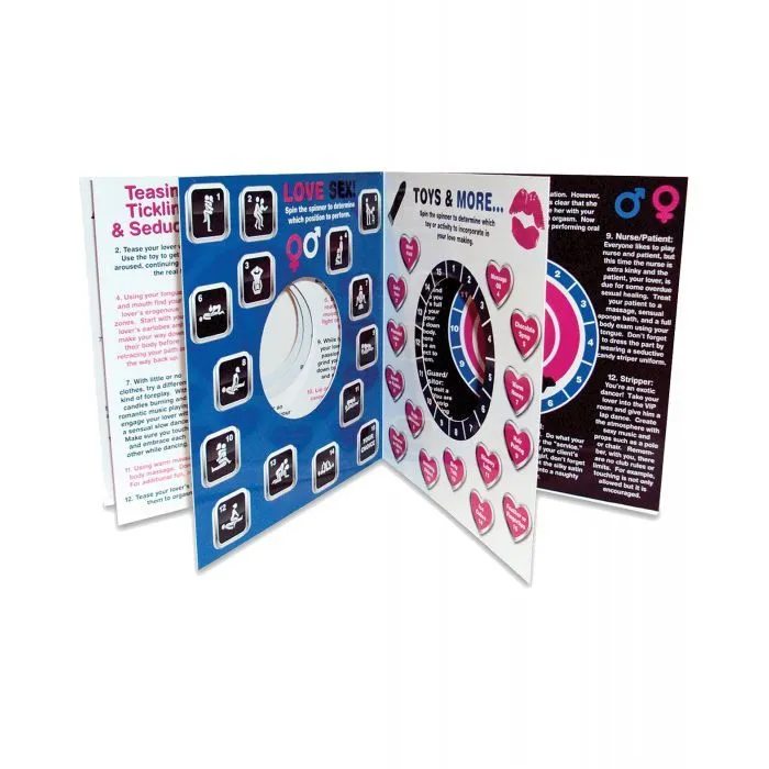 Ball Chain Bedroom Spinner Game Book Games