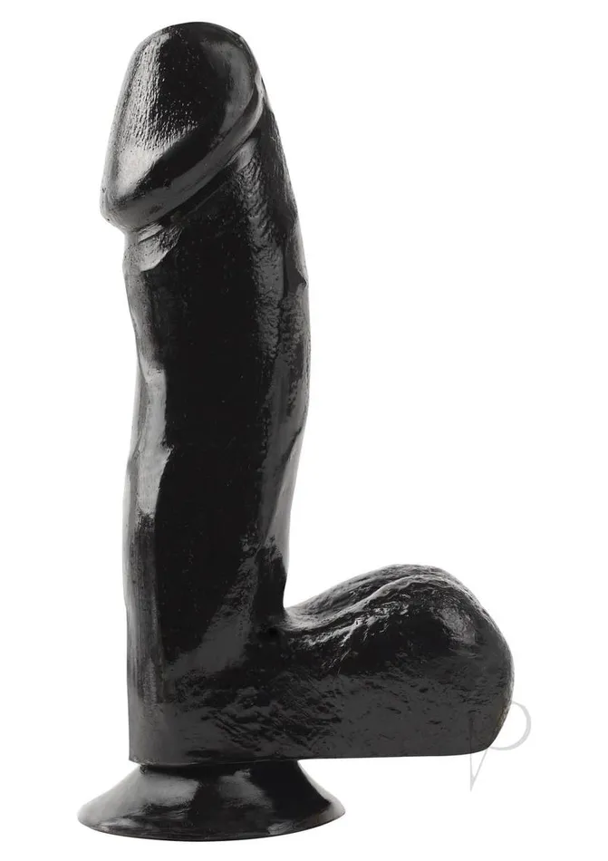 Basix Rubber Works Dildos Basix Rubber Works 65in Dong with Suction Cup Waterproof Black