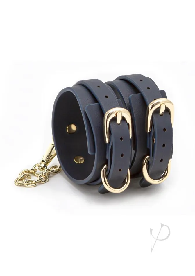 Bondage Couture Ankle Cuff Blue Bondage Couture Vibrators