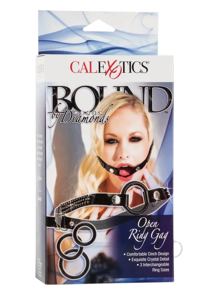 Bound By Diamonds Anal Bound By Diamonds Open Ring Gag Black