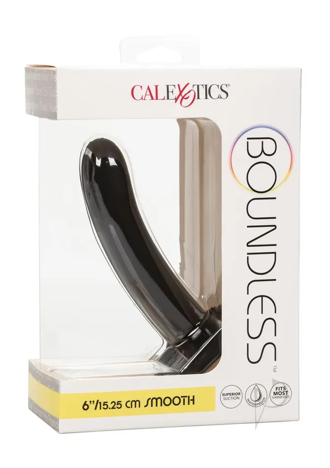 Boundless Boundless Silicone Smooth Probe 6in Black Anal
