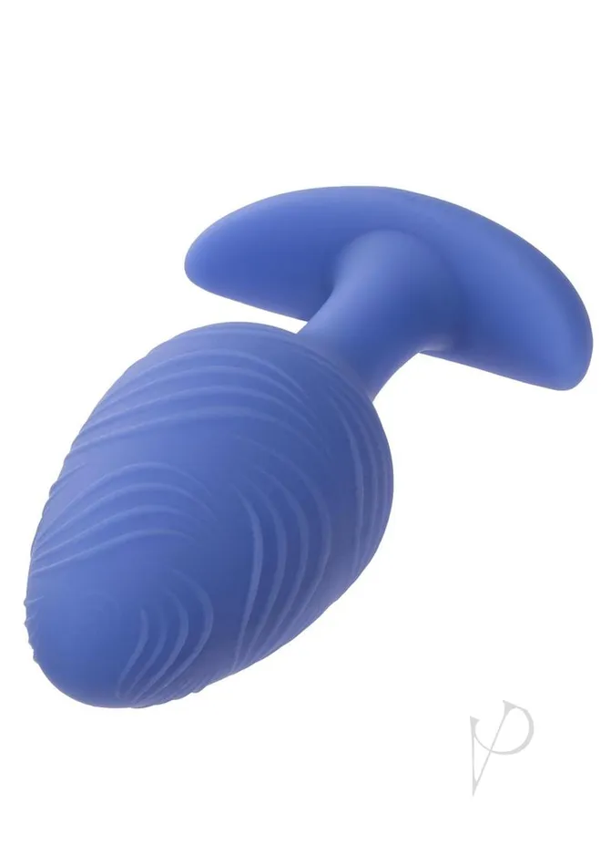 Cheeky Anal Cheeky Rechargeable Silicone Glow in The Dark Butt Plug Large Blue