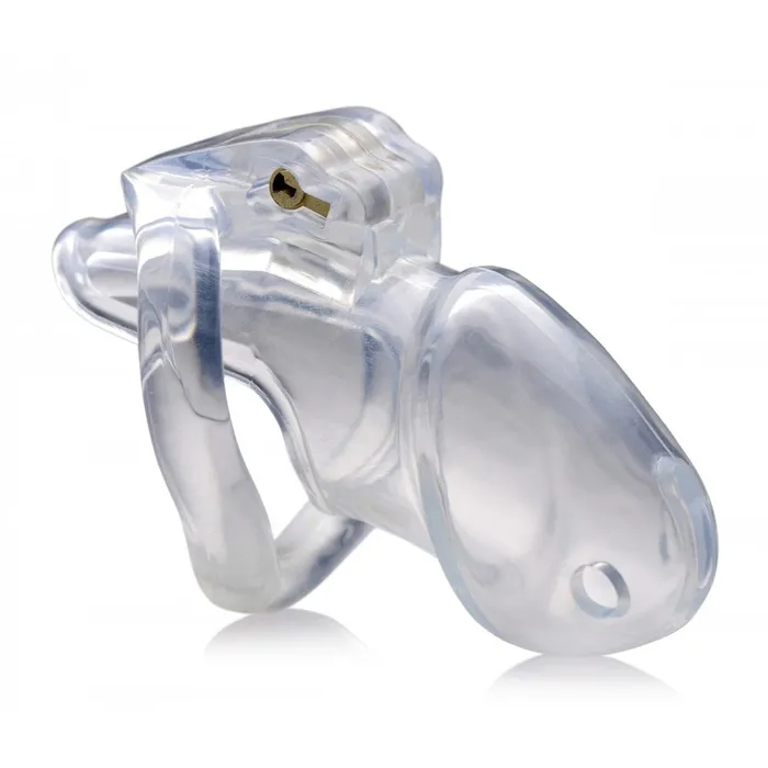 Clear Captor Chastity Cage Master Series Male Sex Toys