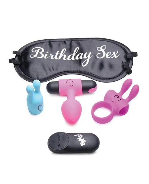 Couples Bang Bang Birthday Sex Kit with Remote Control Multicolor