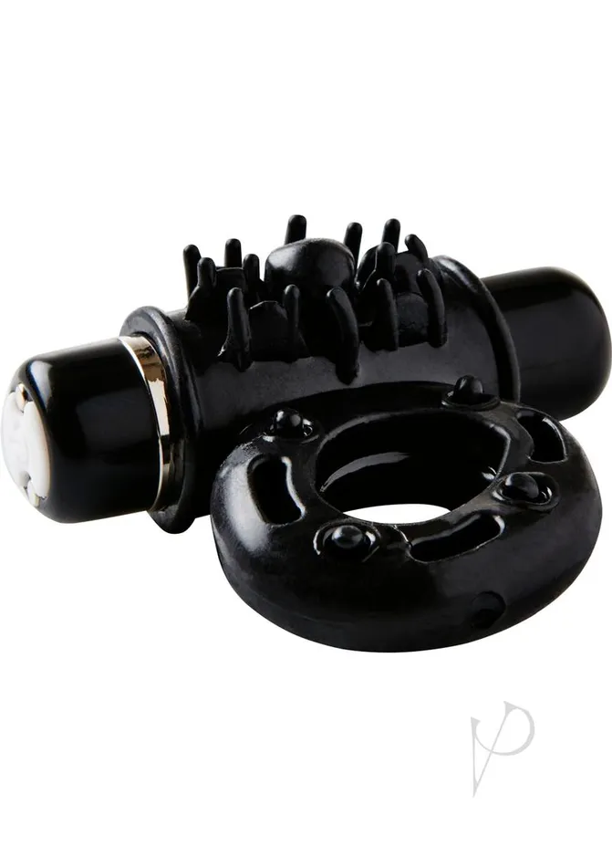 Couples Nu Sensuelle Bullet Ring Rechargeable Vibrating Cock Ring Black Nu Sensuelle
