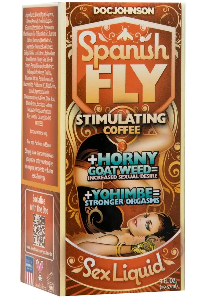 Couples Spanish Fly Sex Drops Stimulating Coffee 1oz Spanish Fly By Doc Johnson Couples Spanish Fly Sex Drops Stimulating Coffee 1oz Spanish Fly By Doc Johnson