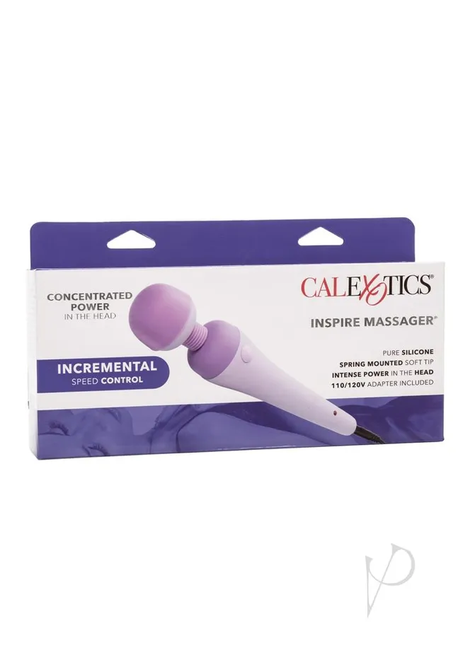 Couture Collection Female Sex Toys Couture Collection Inspire Wand Massager with Silicone Attachments Lavender Couture Collection Female Sex Toys Couture Collection Inspire Wand Massager with Silicone Attachments Lavender