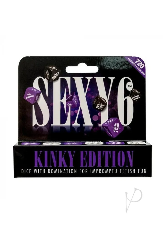 Creative Conceptions Sexy 6 Dice Game Kinky Edition Games Creative Conceptions Sexy 6 Dice Game Kinky Edition Games