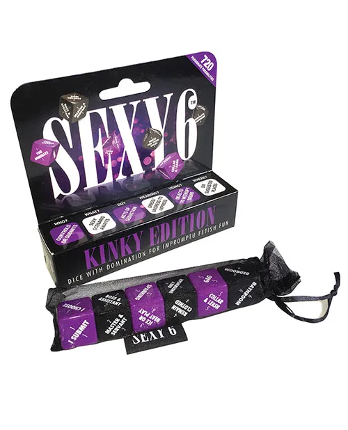 Creative Conceptions Sexy 6 Dice Game Kinky Edition Games Creative Conceptions Sexy 6 Dice Game Kinky Edition Games