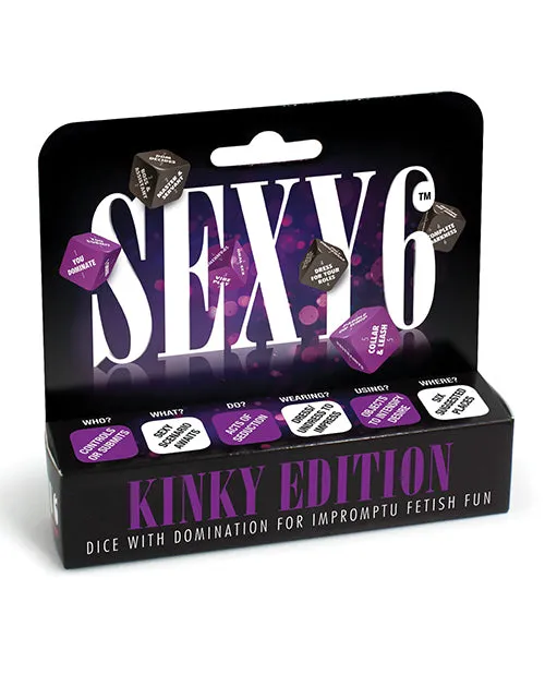 Creative Conceptions Sexy 6 Dice Game Kinky Edition Games Creative Conceptions Sexy 6 Dice Game Kinky Edition Games