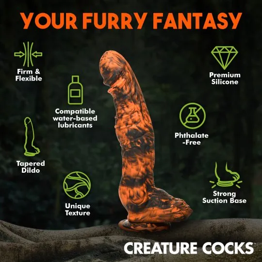 Creature Cocks Dildos Sabretooth Silicone Dildo