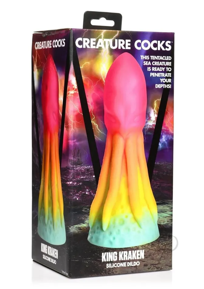 Creature Cocks King Kraken Silicone Dildo Multicolor Creature Cocks Dildos Creature Cocks King Kraken Silicone Dildo Multicolor Creature Cocks Dildos